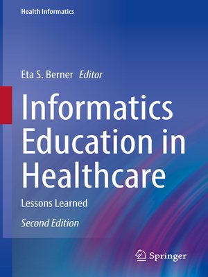 cover image of Informatics Education in Healthcare